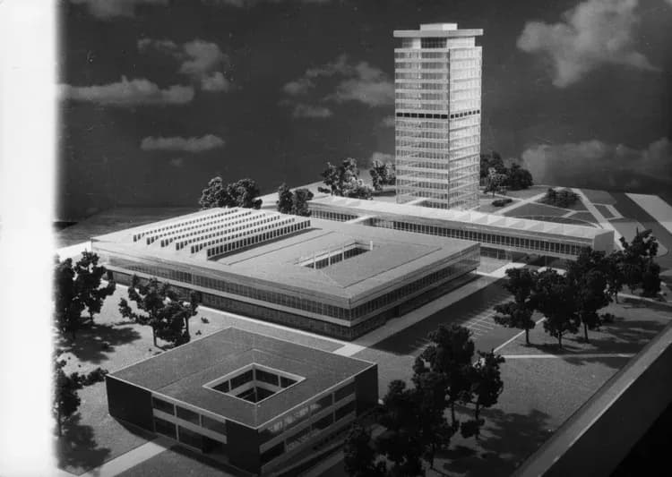Makieta architektoniczna Zdjęcie archiwalne